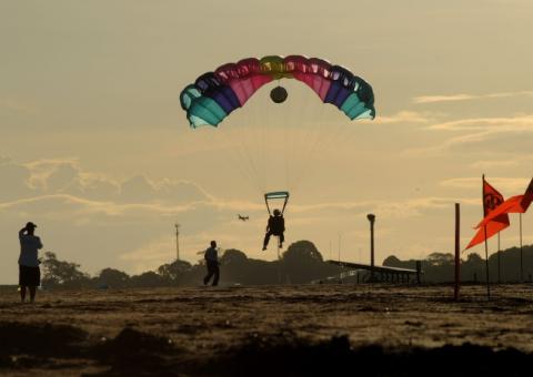 Jogos radicais incendeiam o domingo em Manaus